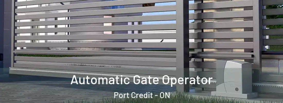  Automatic Gate Operator Port Credit - ON