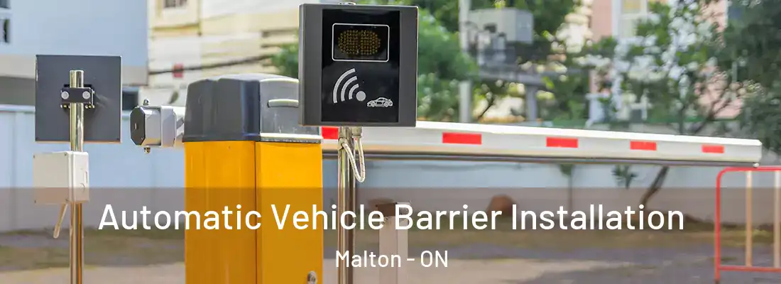  Automatic Vehicle Barrier Installation Malton - ON