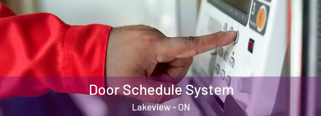  Door Schedule System Lakeview - ON