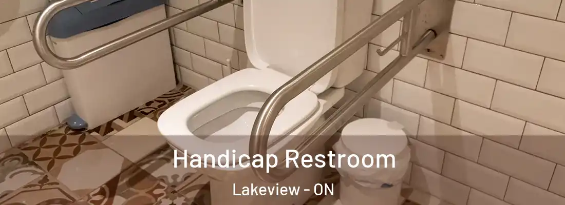  Handicap Restroom Lakeview - ON