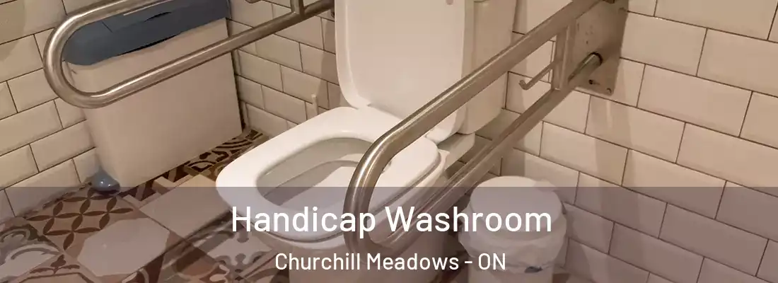  Handicap Washroom Churchill Meadows - ON
