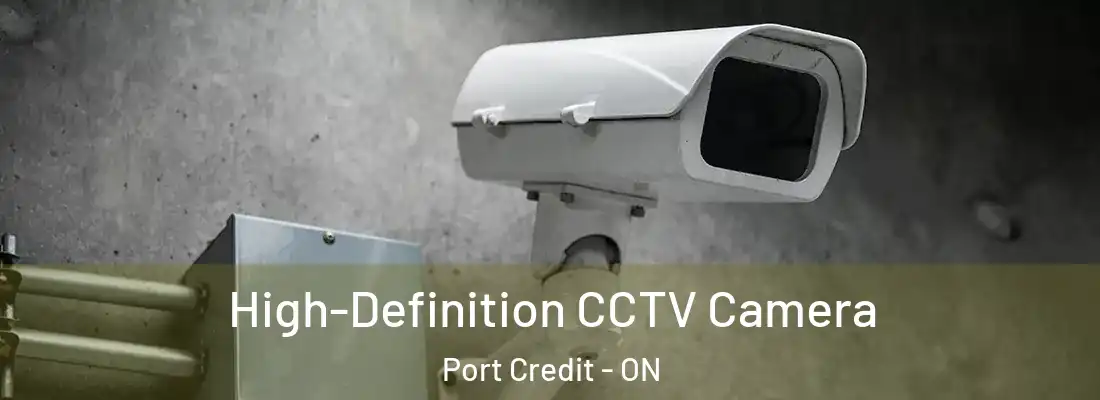  High-Definition CCTV Camera Port Credit - ON