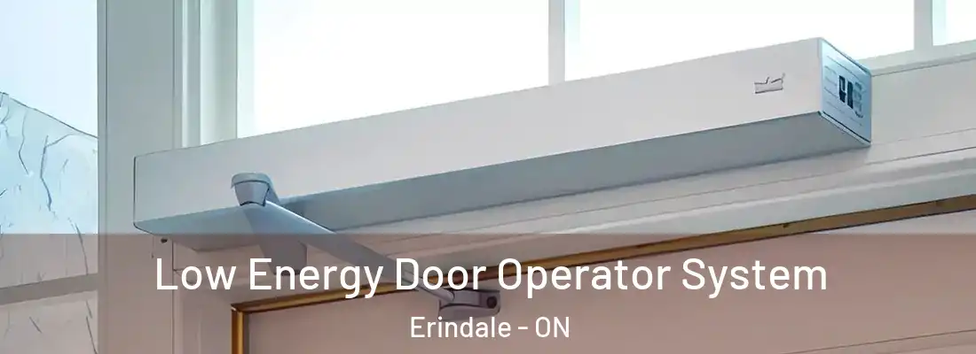  Low Energy Door Operator System Erindale - ON