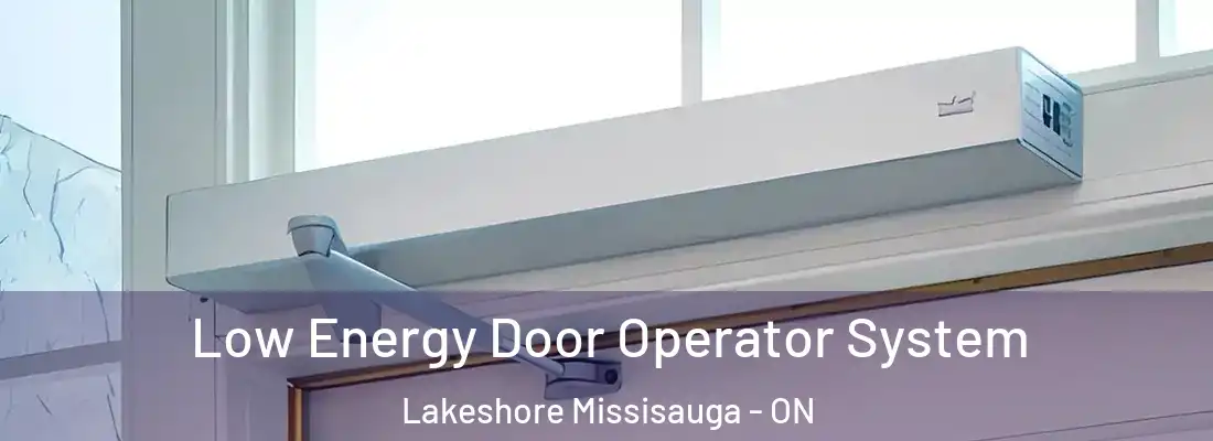  Low Energy Door Operator System Lakeshore Missisauga - ON