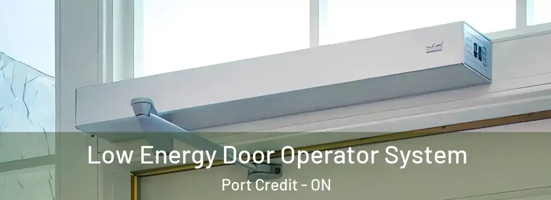  Low Energy Door Operator System Port Credit - ON