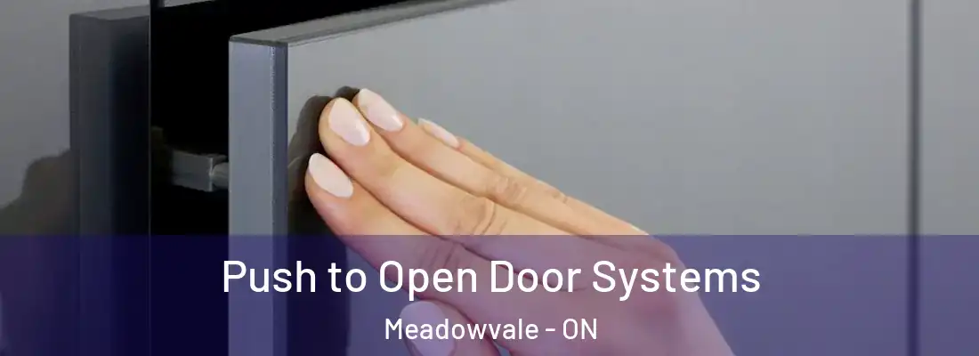  Push to Open Door Systems Meadowvale - ON