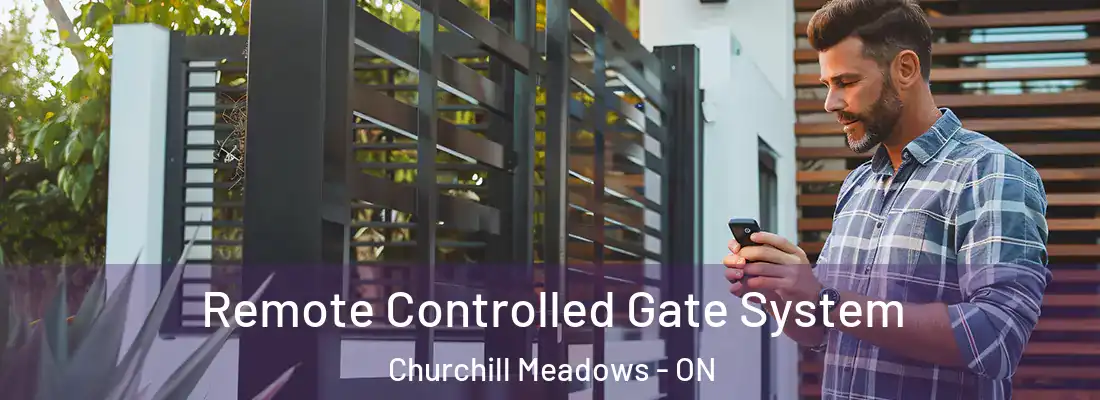 Remote Controlled Gate System Churchill Meadows - ON