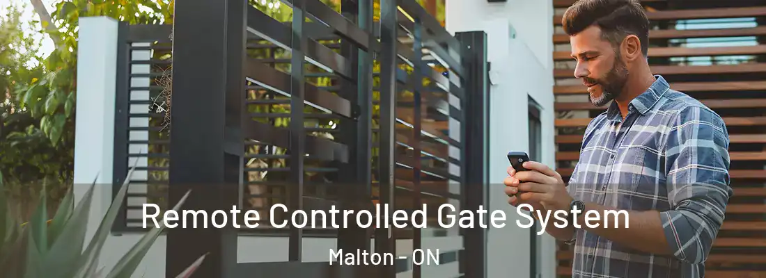  Remote Controlled Gate System Malton - ON