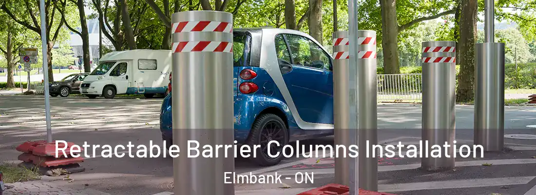  Retractable Barrier Columns Installation Elmbank - ON