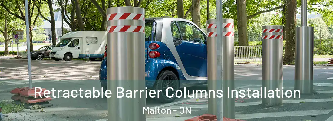 Retractable Barrier Columns Installation Malton - ON