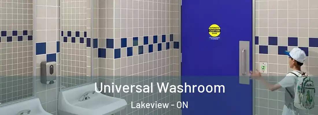  Universal Washroom Lakeview - ON